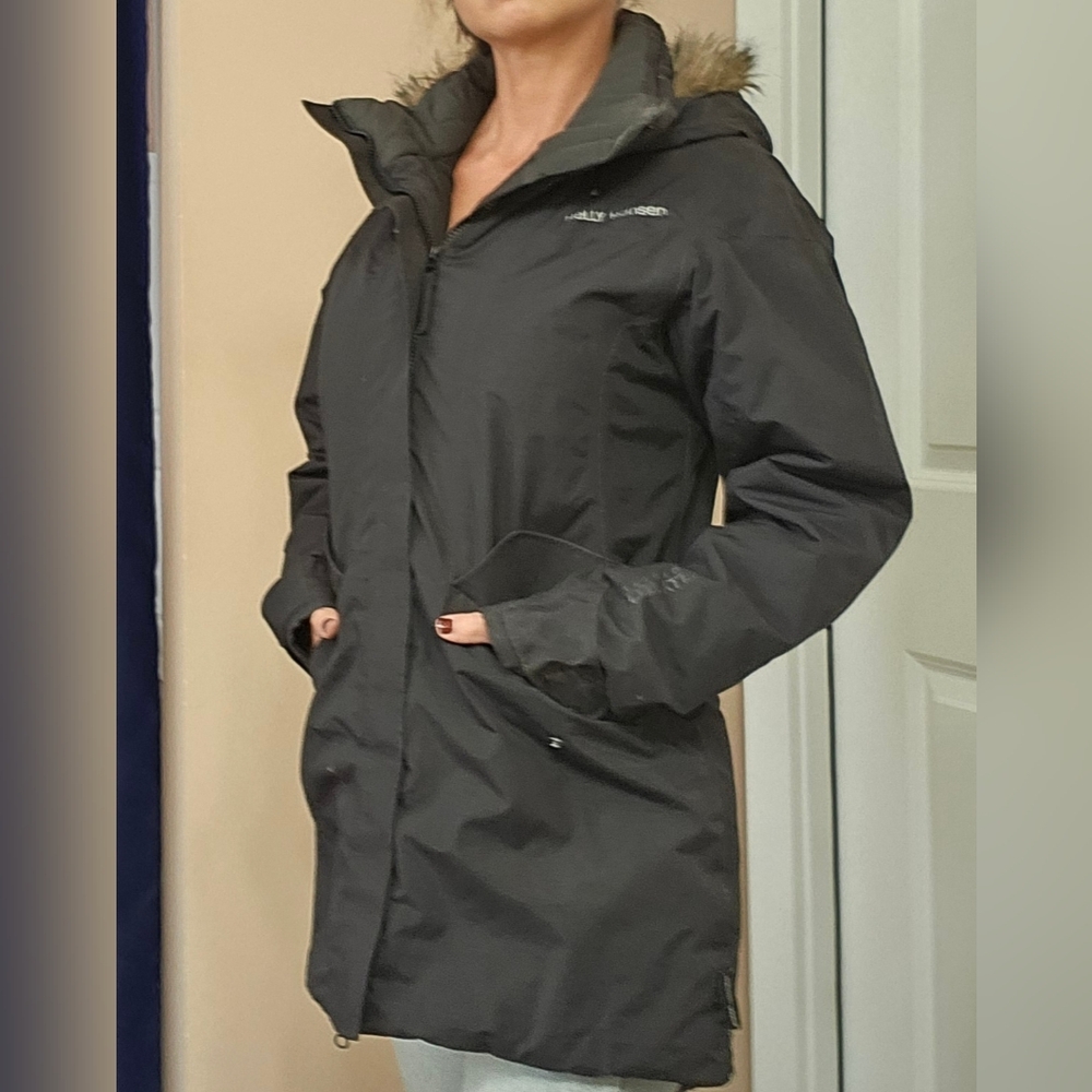 Helly Hansen Black Hooded Jacket